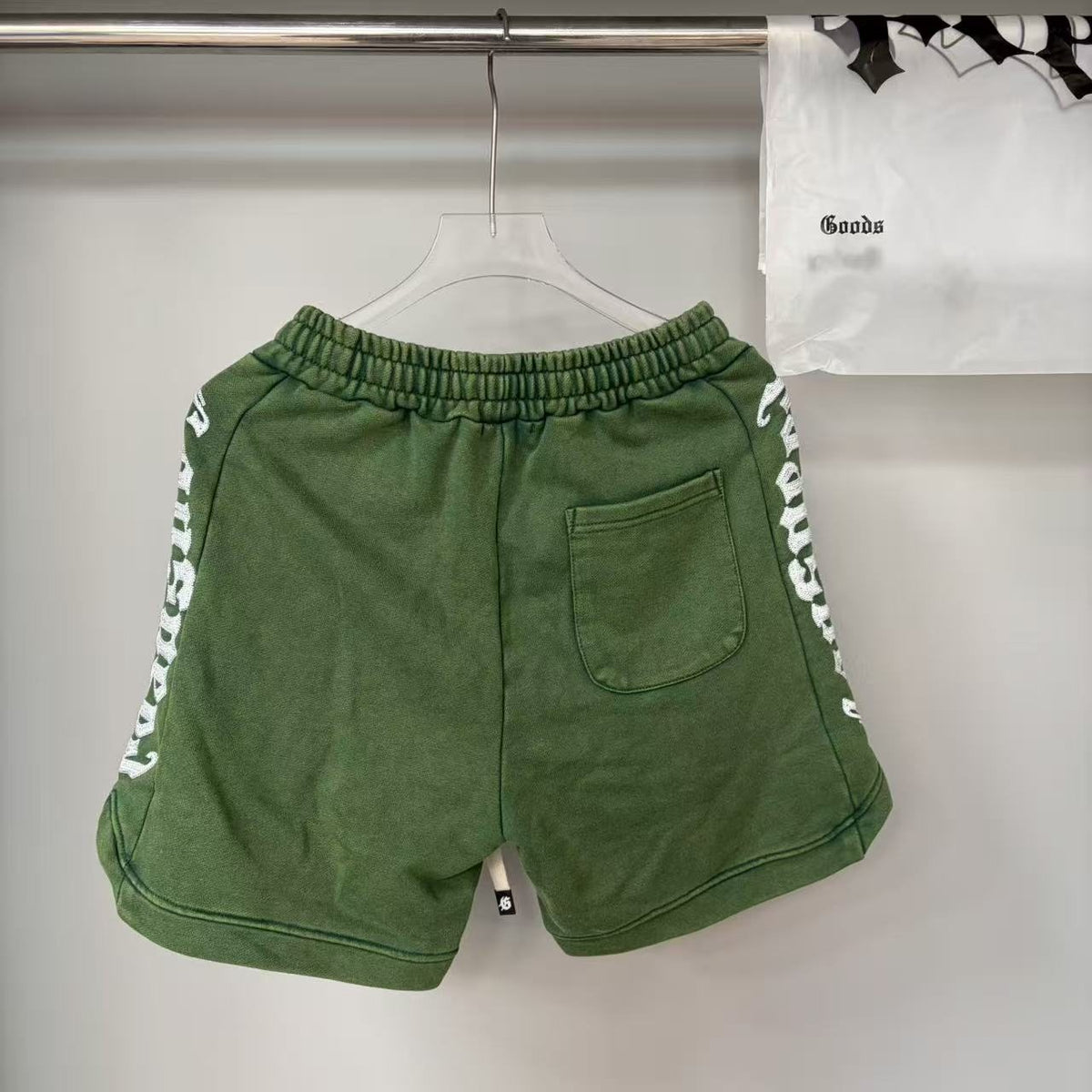 Godspeed Green Side Graphic Sweat Shorts