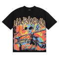 HARMONY Baseball Player Rhinestone Graphic T-Shirt