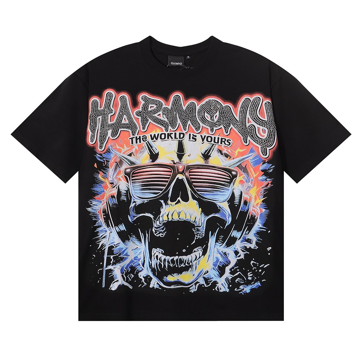 HARMONY Sunglasses Skull Graphic T-Shirt