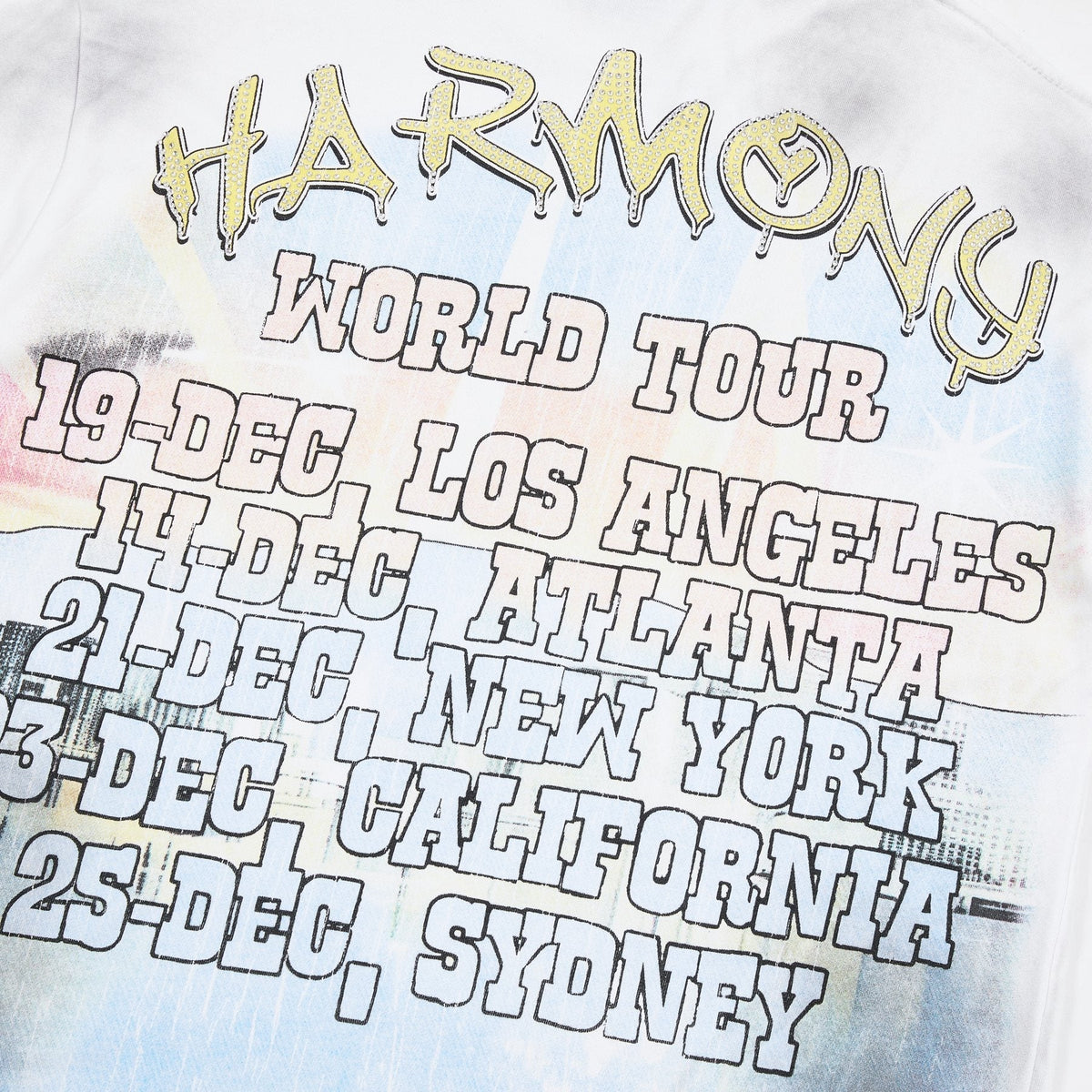HARMONY Liberty Harbor Tour Graphic T-Shirt