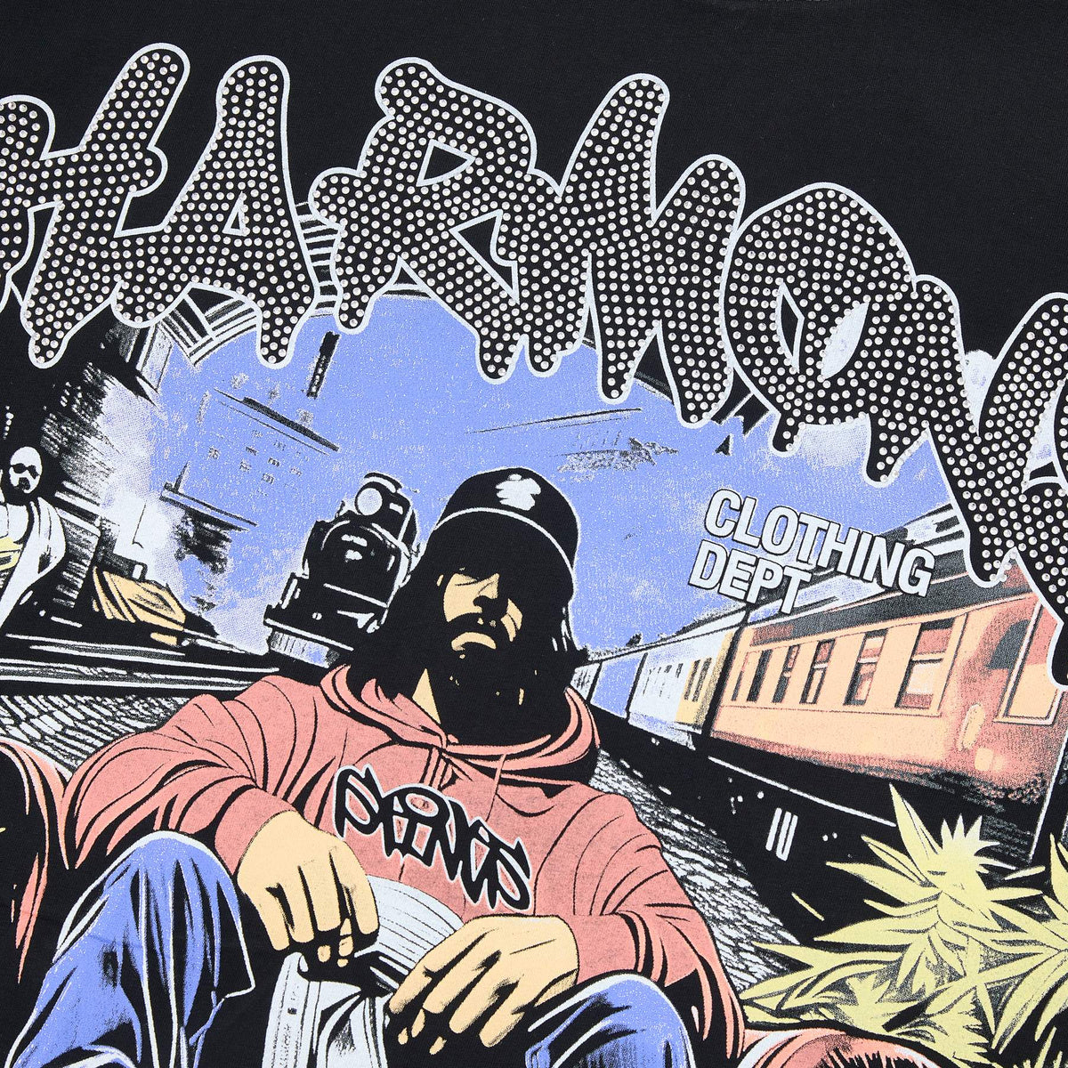 HARMONY Illustrated Graphic Short-Sleeve T-Shirt