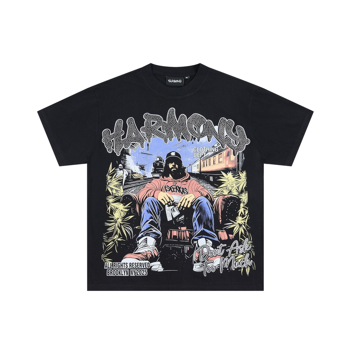 HARMONY Illustrated Graphic Short-Sleeve T-Shirt