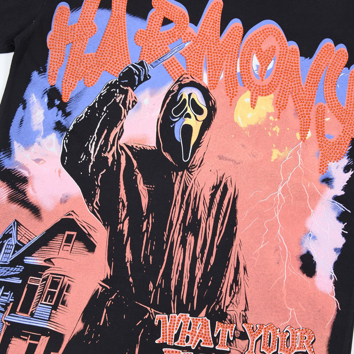 HARMONY Horror Graphic Short-Sleeve T-Shirt