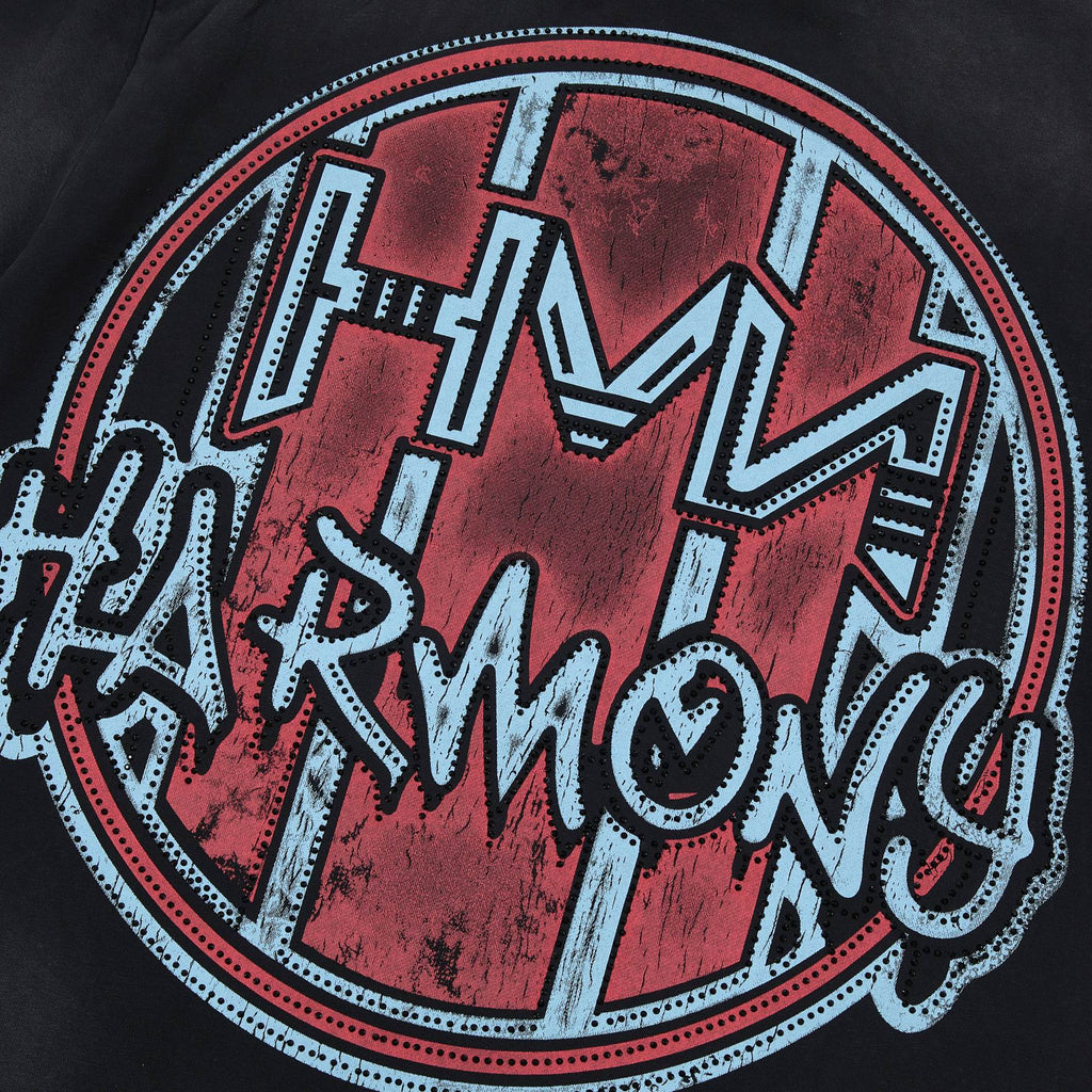 HARMONY Boxing Skeleton Graphic T-Shirt