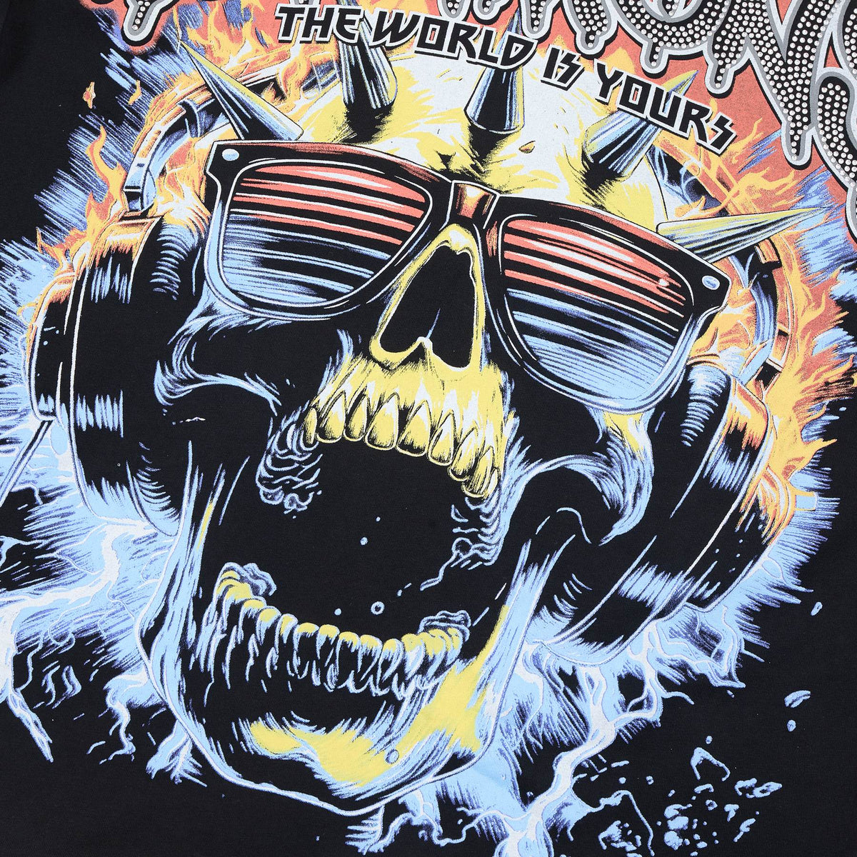 HARMONY Skull Graphic Short-Sleeve T-Shirt