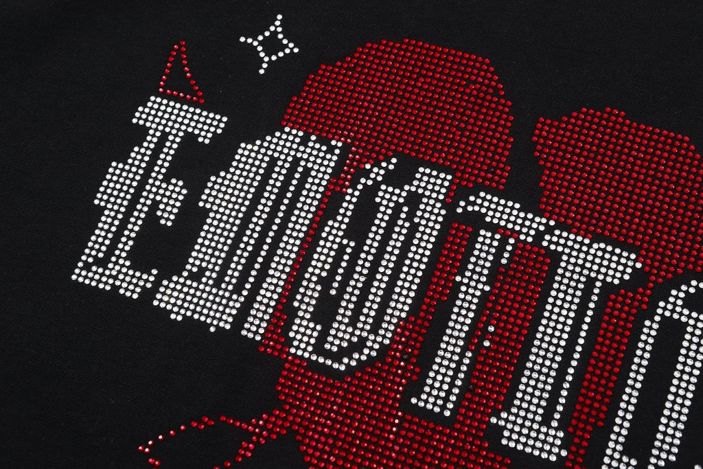 MIXED EMOTION Heart Graphic Short-Sleeve T-Shirt