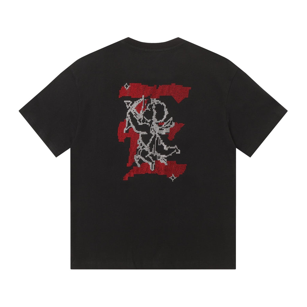 MIXED EMOTION Heart Graphic Short-Sleeve T-Shirt