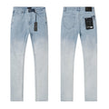 R+A Light Blue Washed Denim Jeans