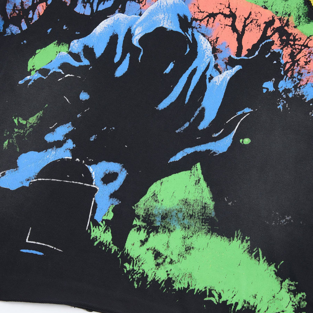 HARMONY Raw-Edge Graphic T-Shirt