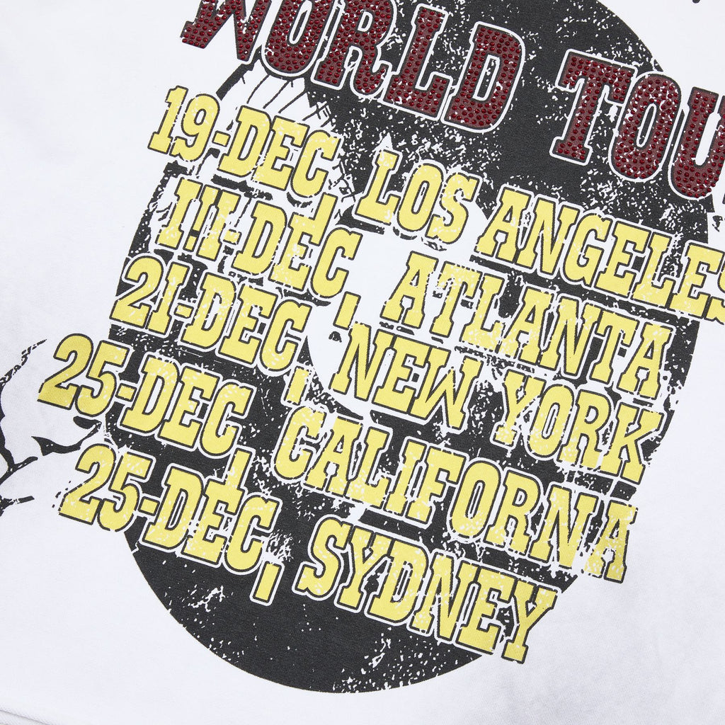 HARMONY Tour Graphic Raw-Edge T-Shirt