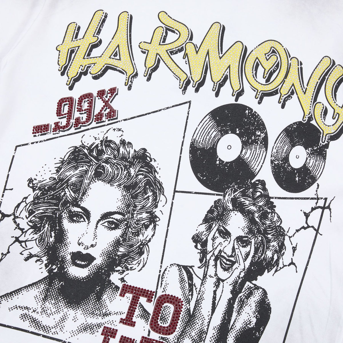 HARMONY Tour Graphic Raw-Edge T-Shirt