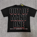 Godspeed Out Of Many One Black Graphic T-Shirt