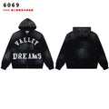 Valley Dreams Washed Rhinestone Zip Hoodie