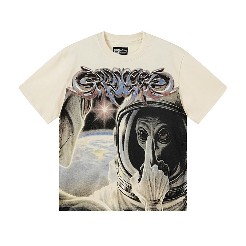 Godspeed Astronaut Back Print T-Shirt