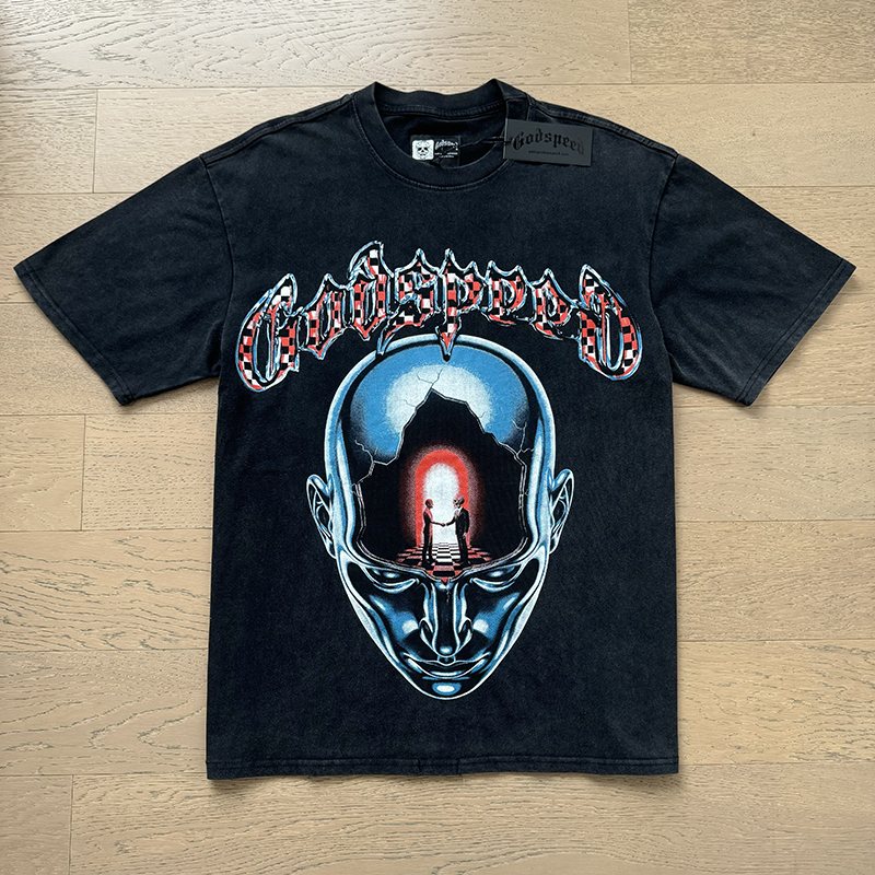 Godspeed Out of Many One Graphic T-Shirt