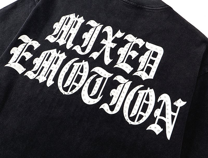 MIXED EMOTION Angel Graphic T-Shirt
