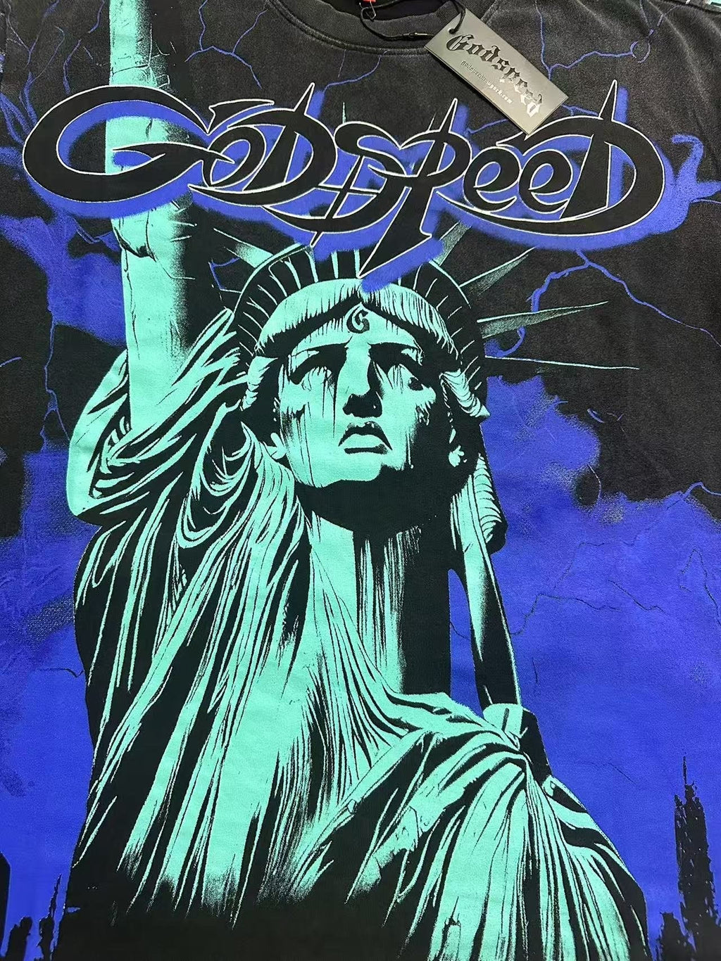 Godspeed Out of Many One Graphic T-Shirt