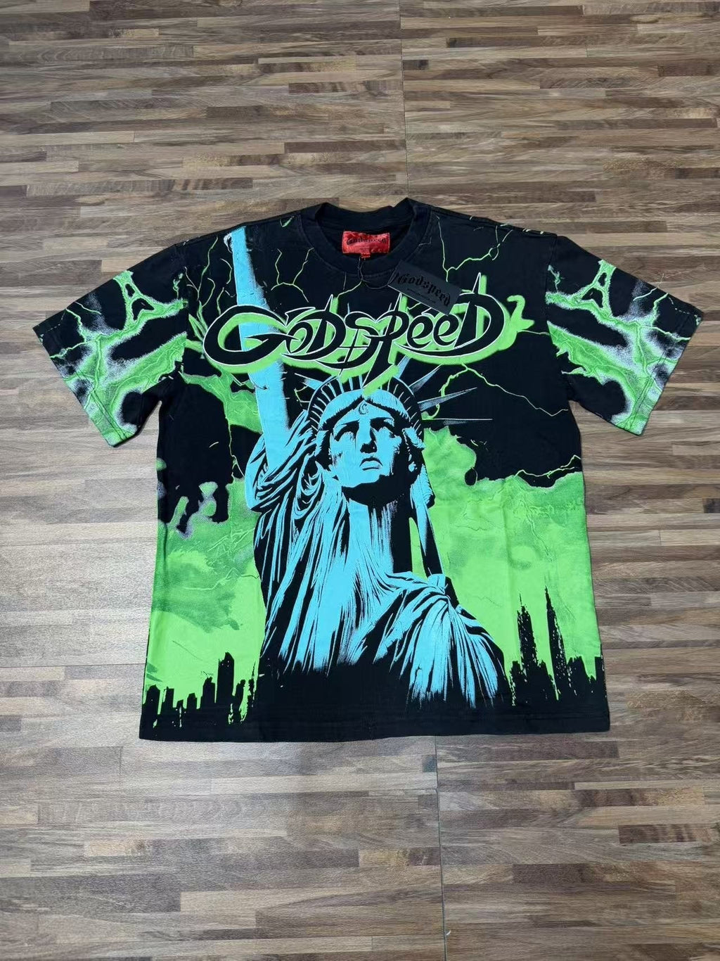 Godspeed Out of Many One Graphic T-Shirt