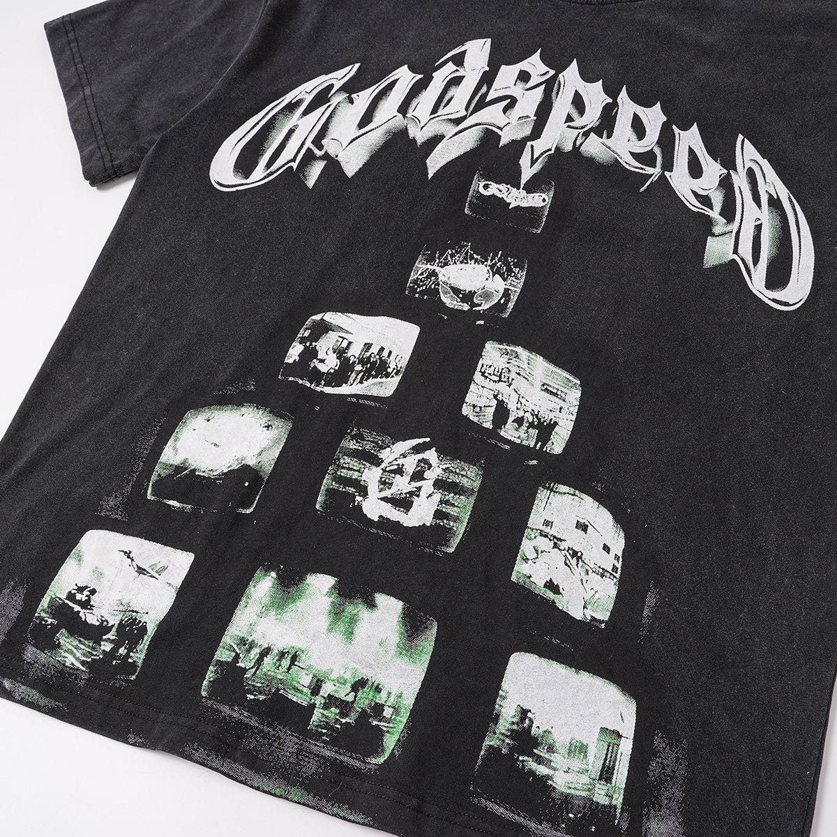 Godspeed Rock Graphic Washed T-Shirt