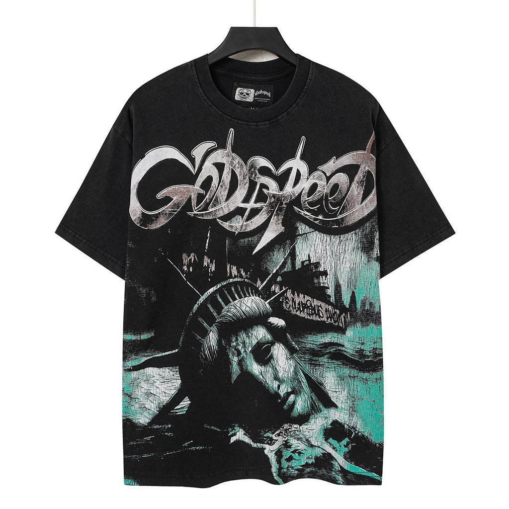 Godspeed Out of Many One Graphic T-Shirt