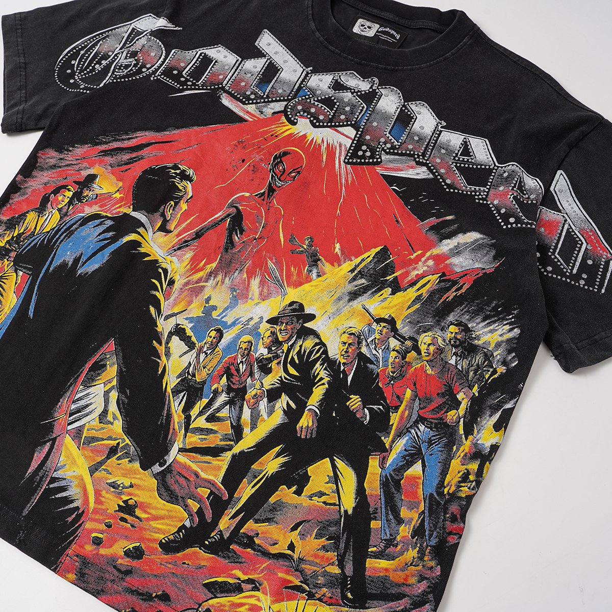 Godspeed Washed Rock Graphic T-Shirt