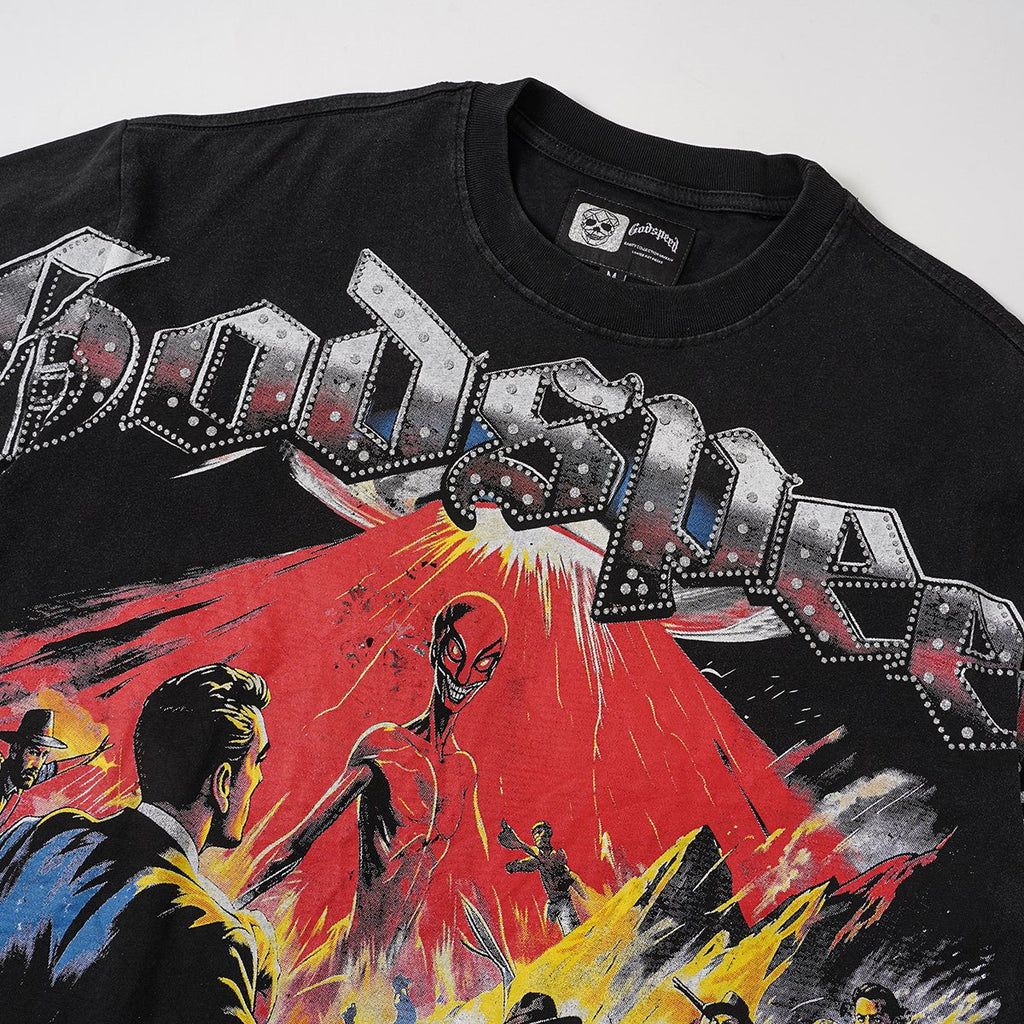 Godspeed Washed Rock Graphic T-Shirt