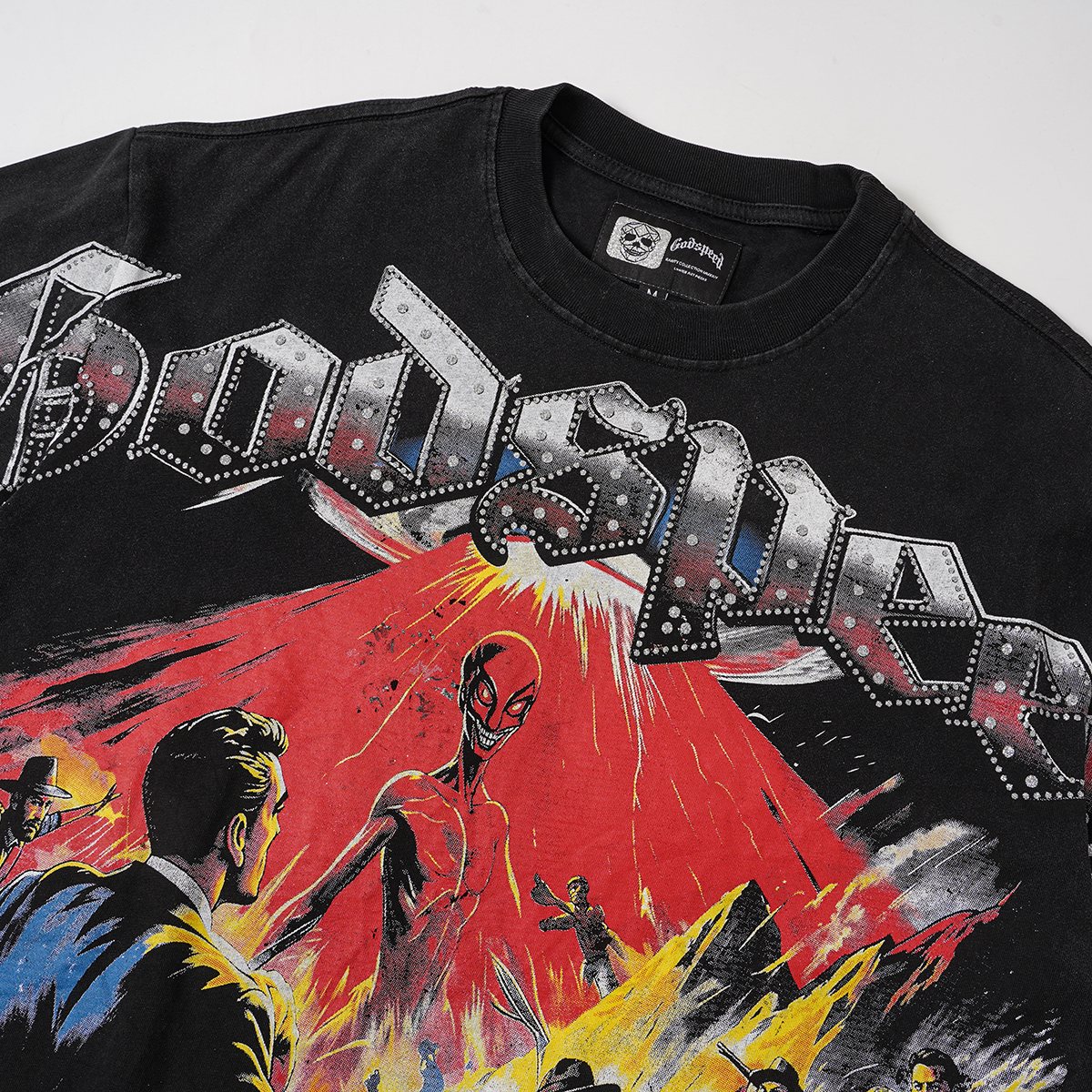 Godspeed Washed Rock Graphic T-Shirt