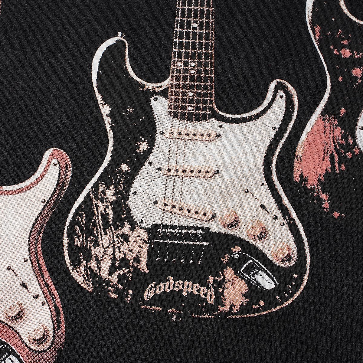 Godspeed Skeleton Band Graphic T-Shirt