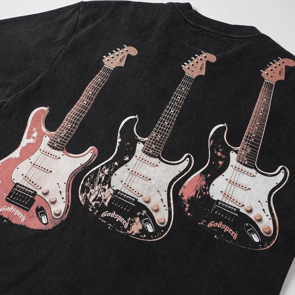 Godspeed Skeleton Band Graphic T-Shirt