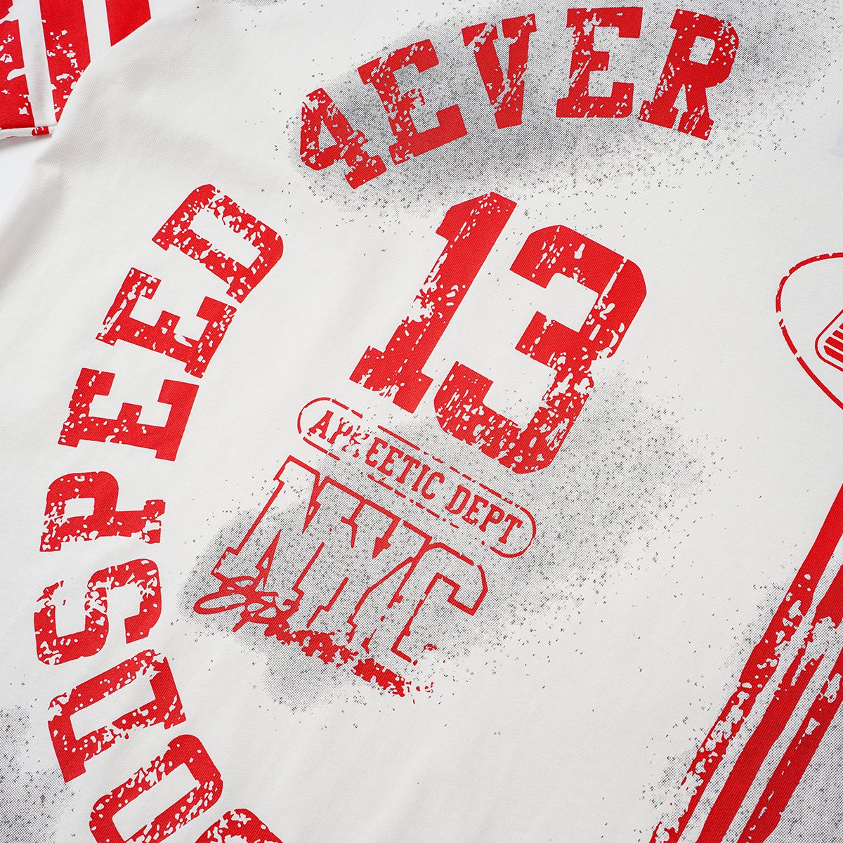 Godspeed Distressed Rock Graphic Short-Sleeve T-Shirt