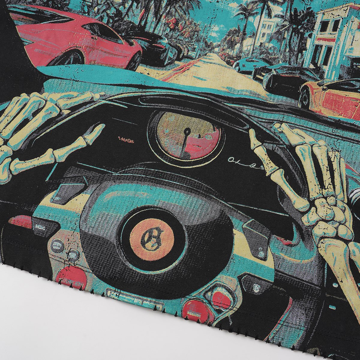 Godspeed Street Car Graphic Sleeveless T-Shirt