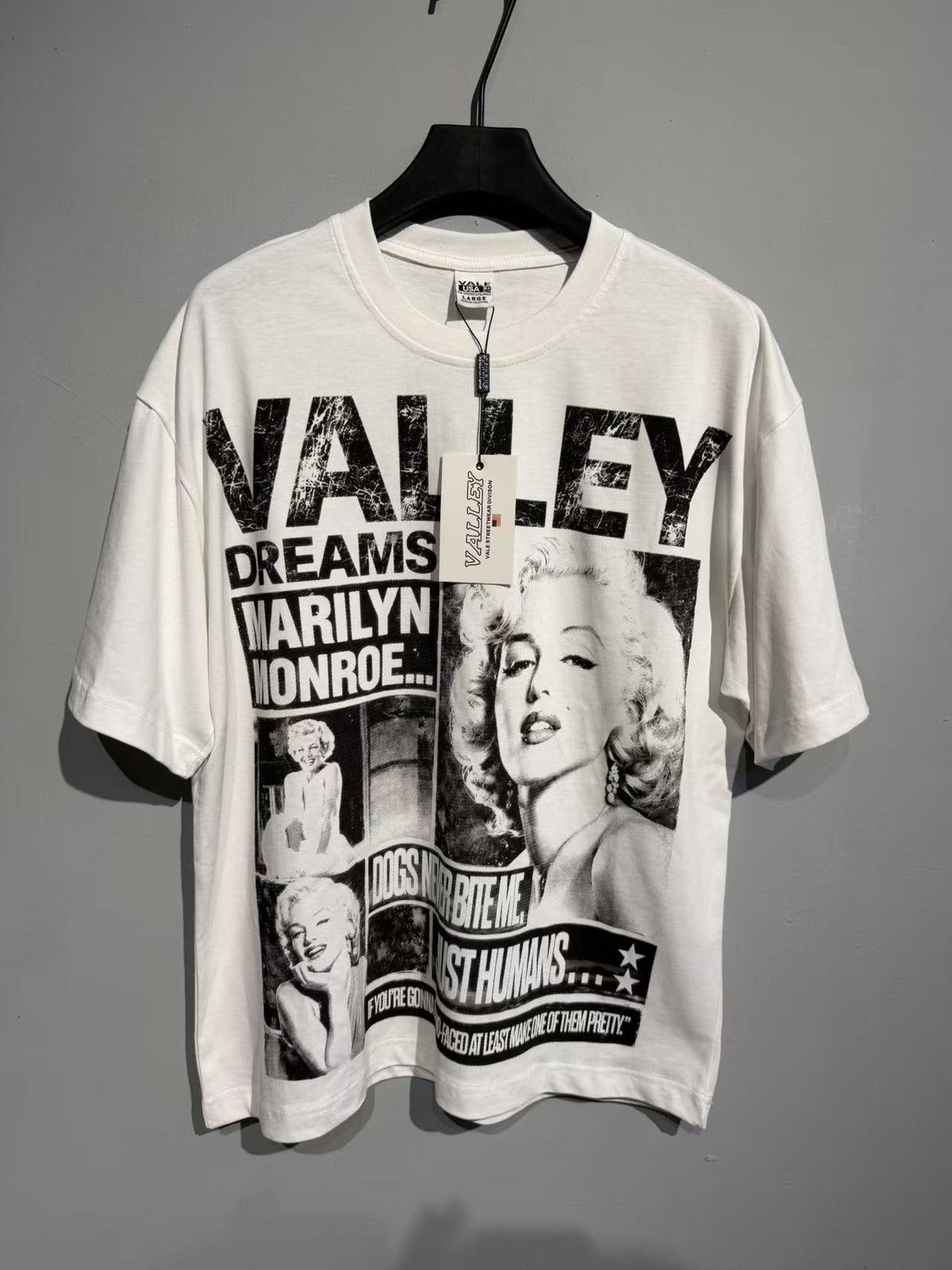 Valley Dreams Marilyn Monroe Portrait Graphic T-Shirt