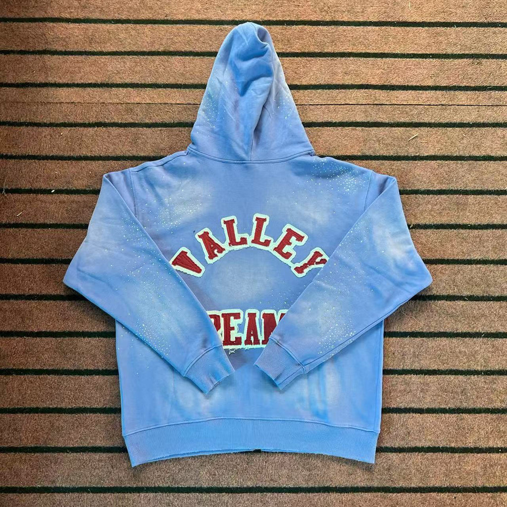 VALLEY Dreams Rhinestone Zip Hoodie