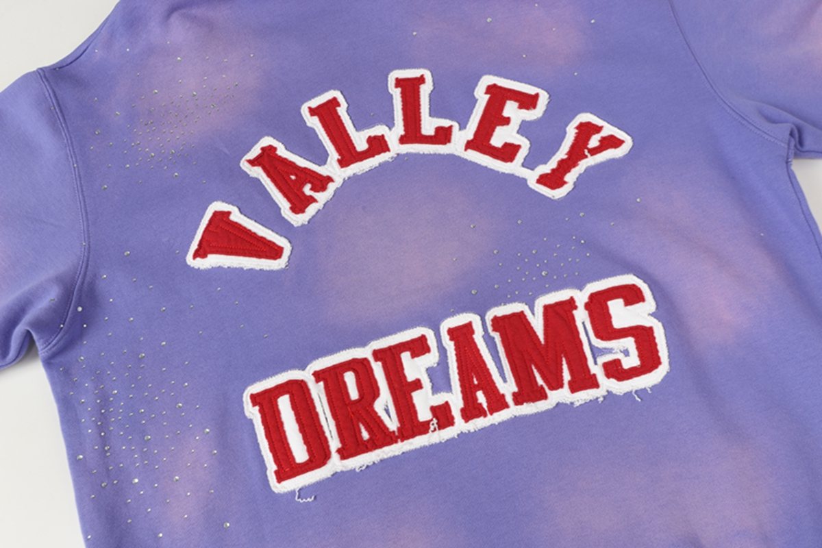 VALLEY Dreams Rhinestone Zip Hoodie