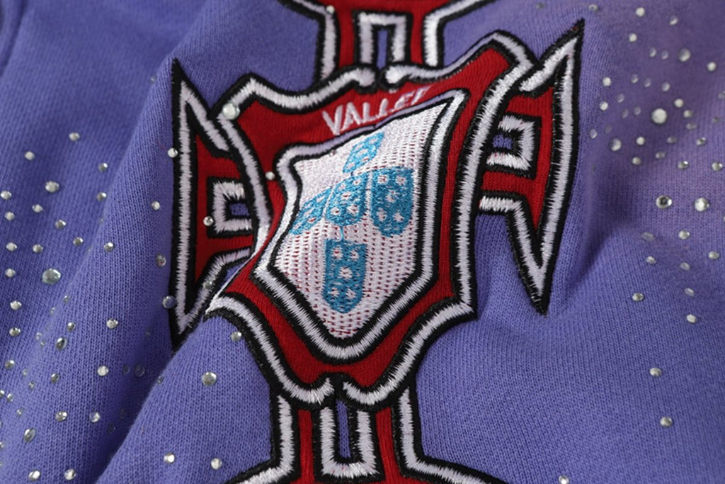 VALLEY Dreams Rhinestone Zip Hoodie