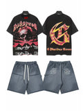 Godspeed Red Skull G Graphic Short-Sleeve Set