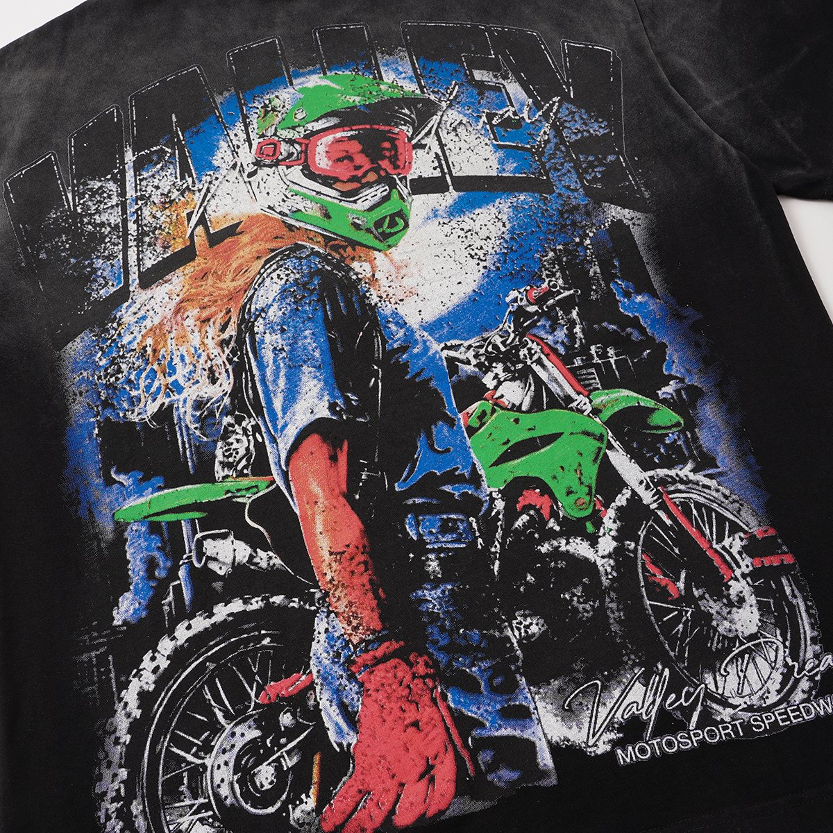 VALLEY Motorsport Speedway Graphic T-Shirt