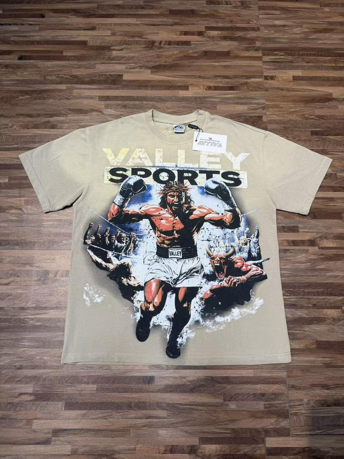 VALLEY Boxing Before Death Graphic T-Shirt