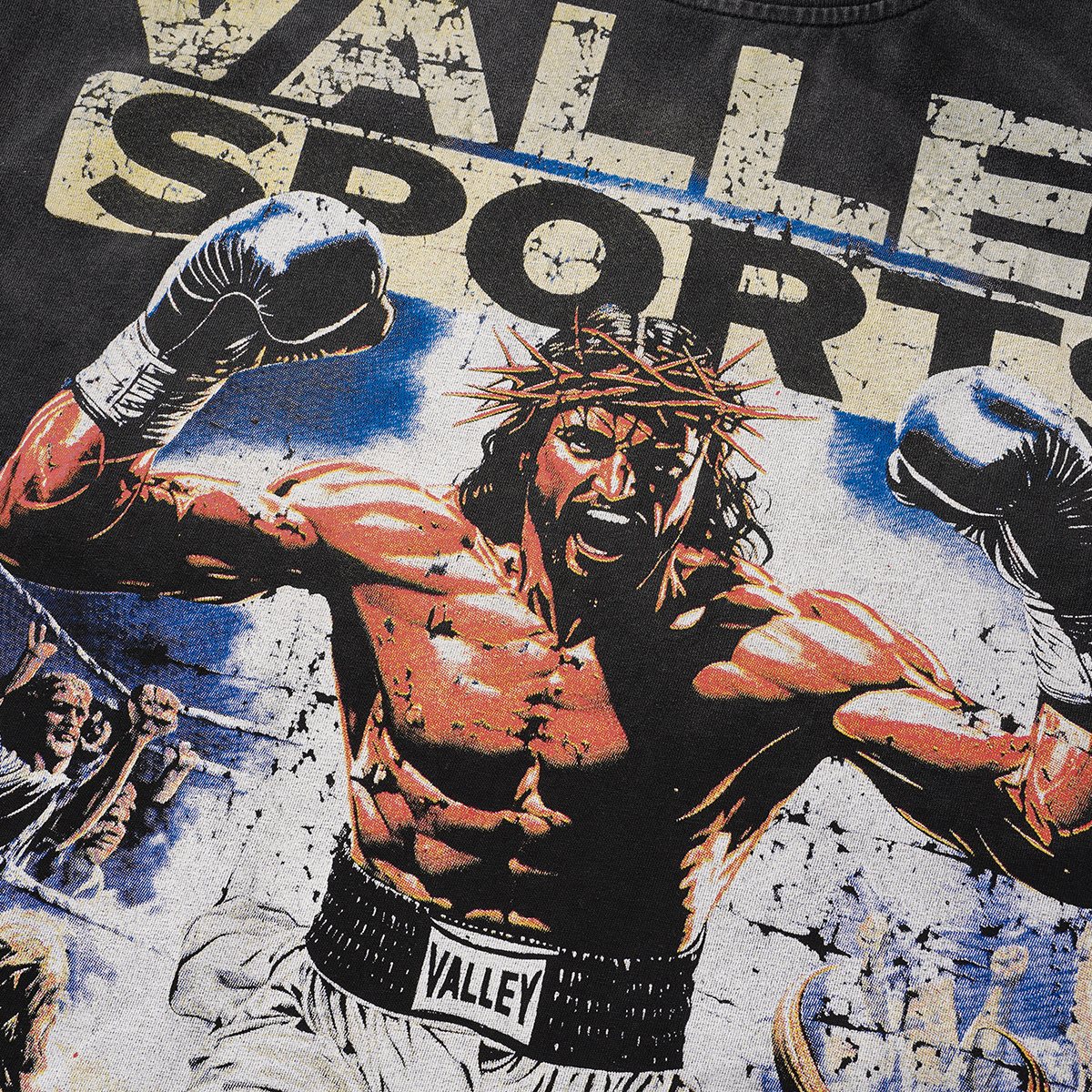 VALLEY Boxing Before Death Graphic T-Shirt