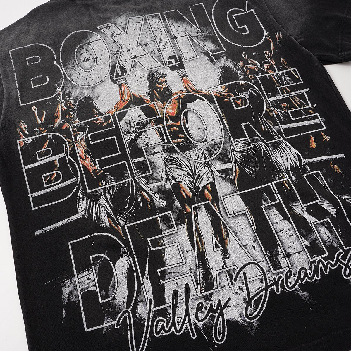 VALLEY Boxing Before Death Graphic T-Shirt