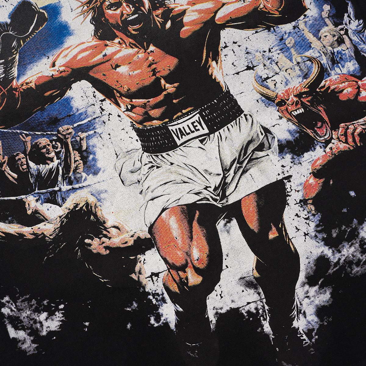 VALLEY Boxing Before Death Graphic T-Shirt