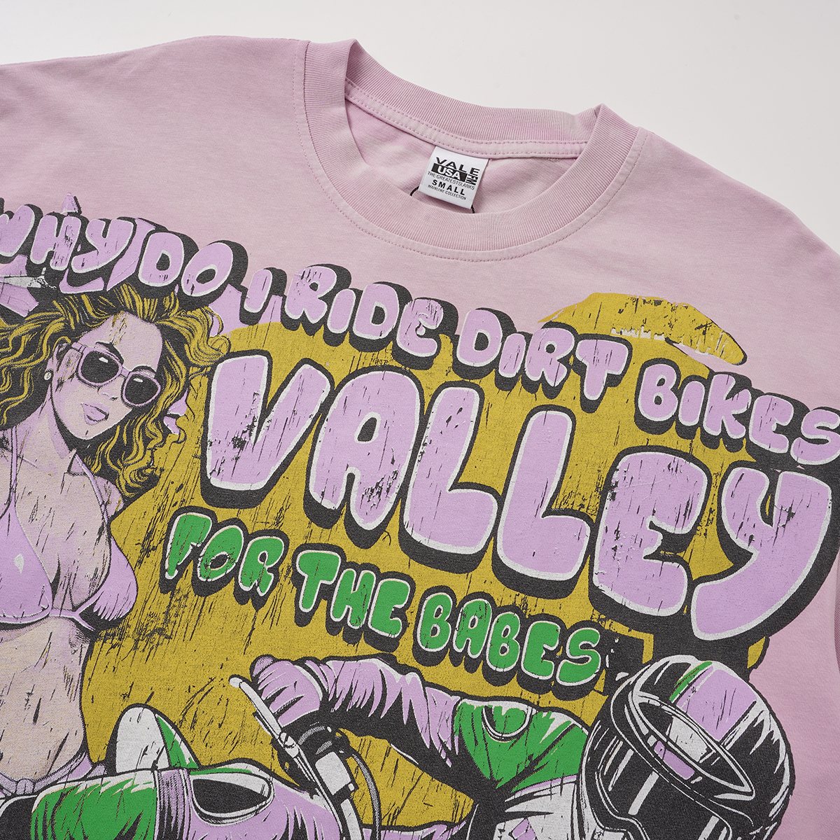 VALLEY Dirt Bike Racing Graphic T-Shirt