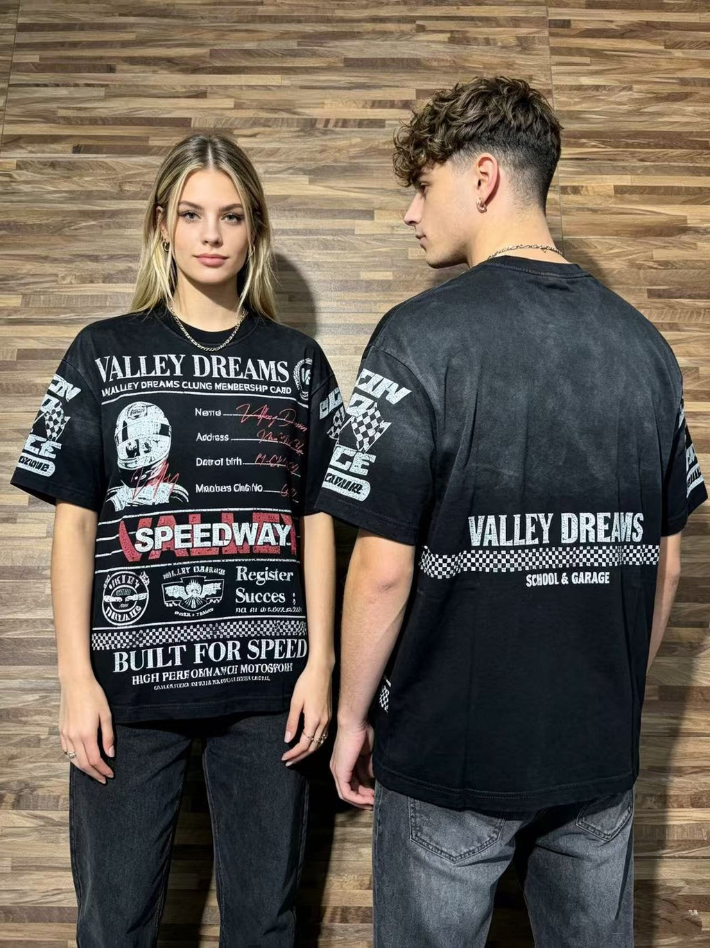 VALLEY Speedway Racing Graphic T-Shirt