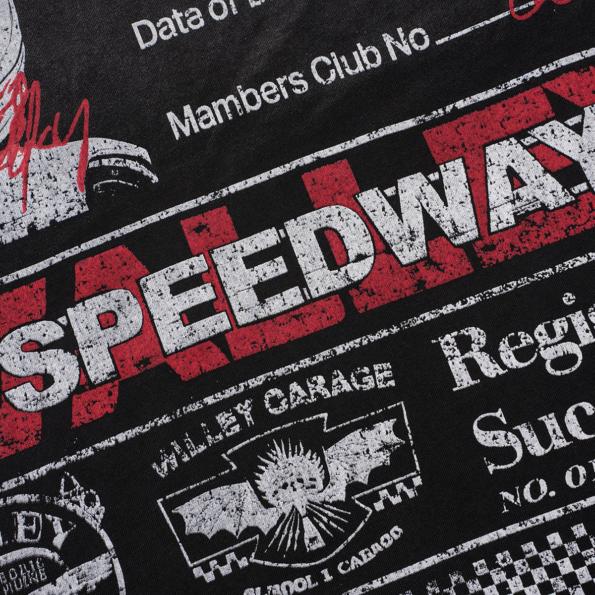 VALLEY Speedway Racing Graphic T-Shirt