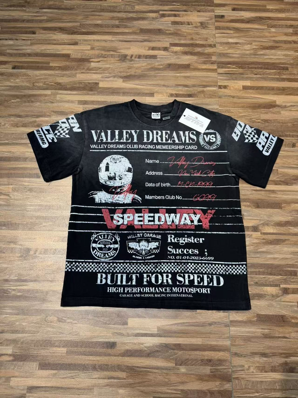 VALLEY Speedway Racing Graphic T-Shirt