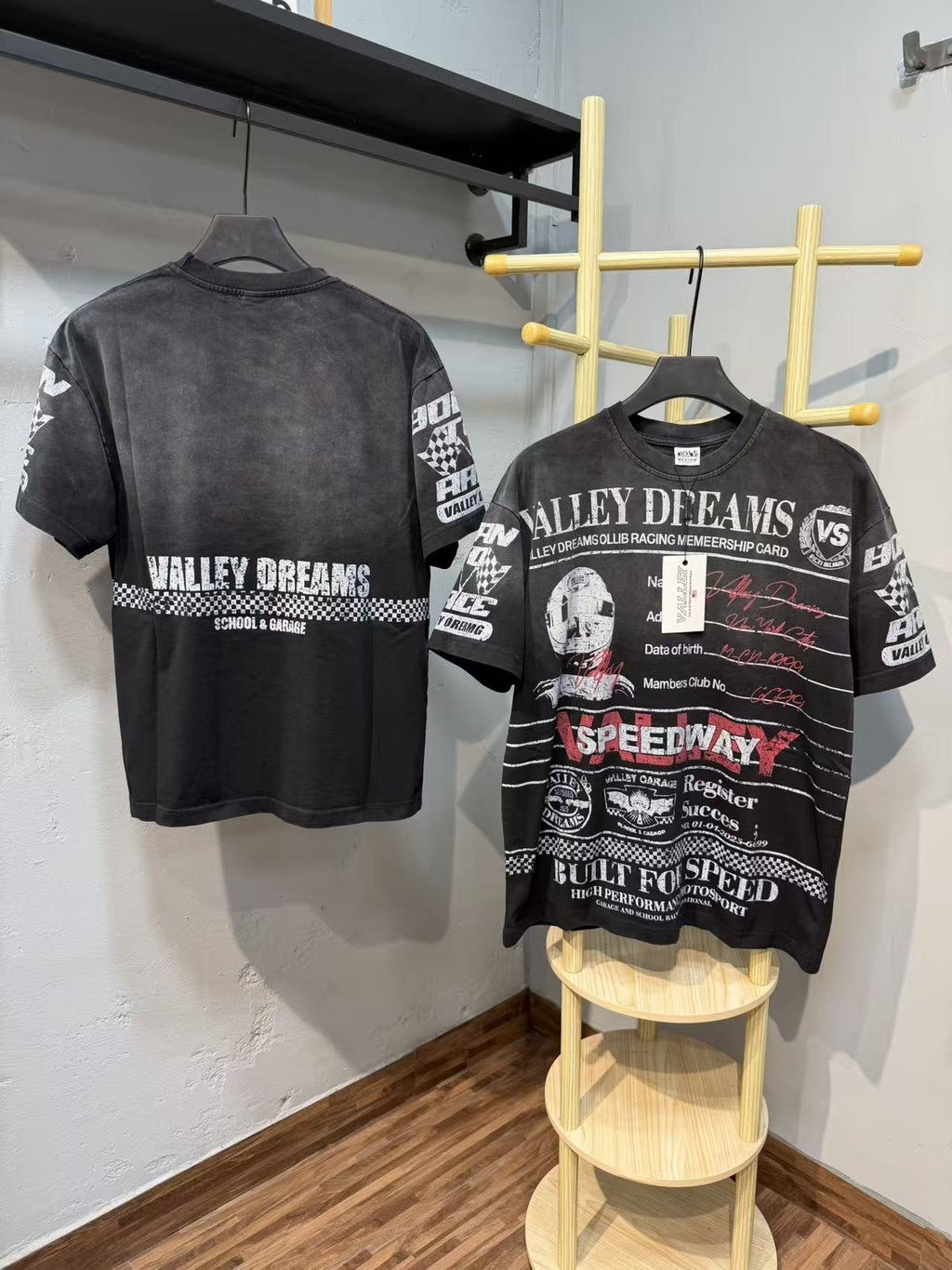 VALLEY Speedway Racing Graphic T-Shirt