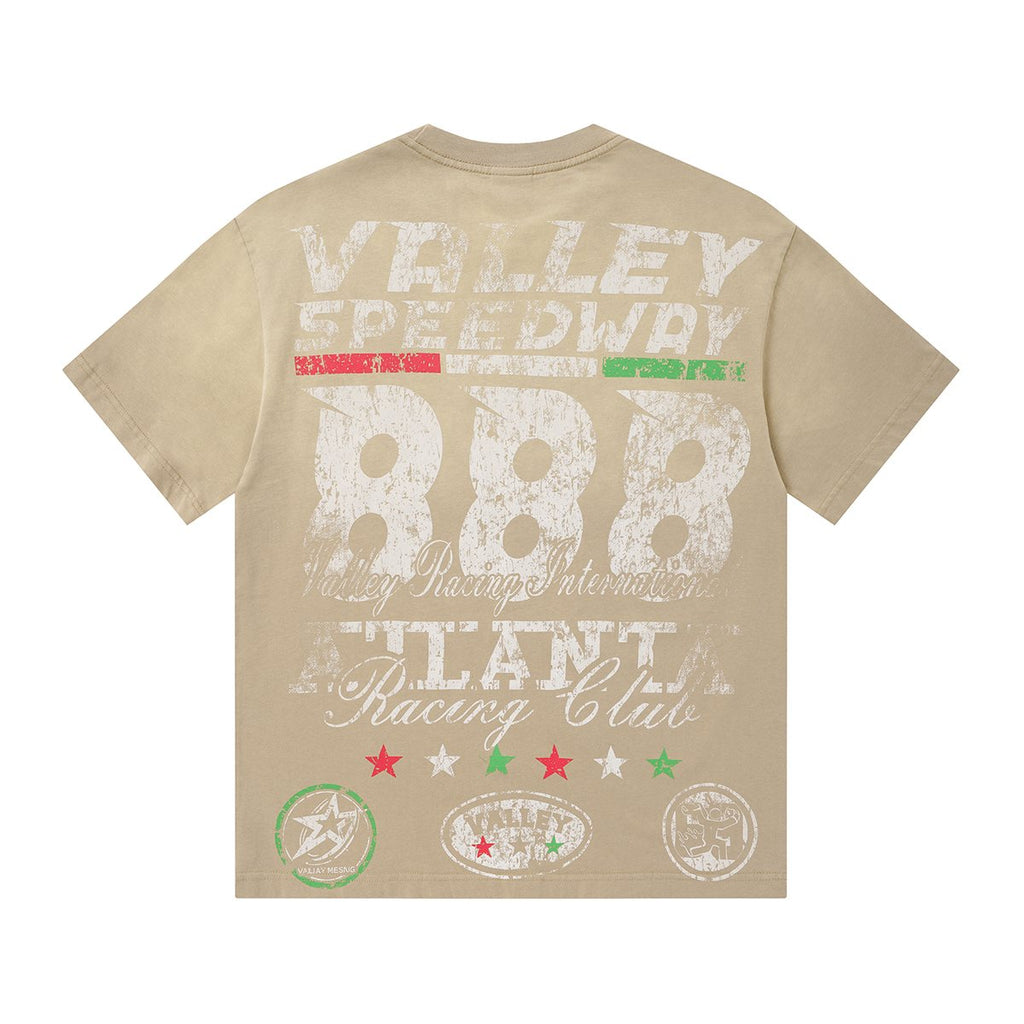VALLEY Speedway 888 Racing Helmet Graphic T-Shirt