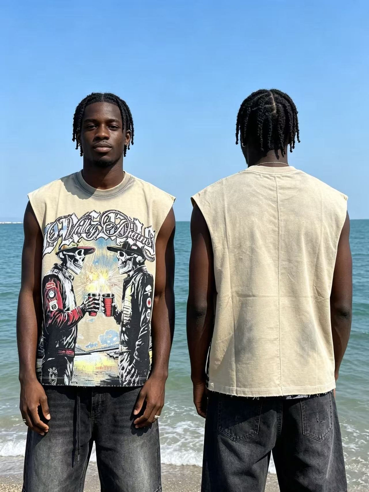 VALLEY Dreams Graphic Sleeveless T-Shirt