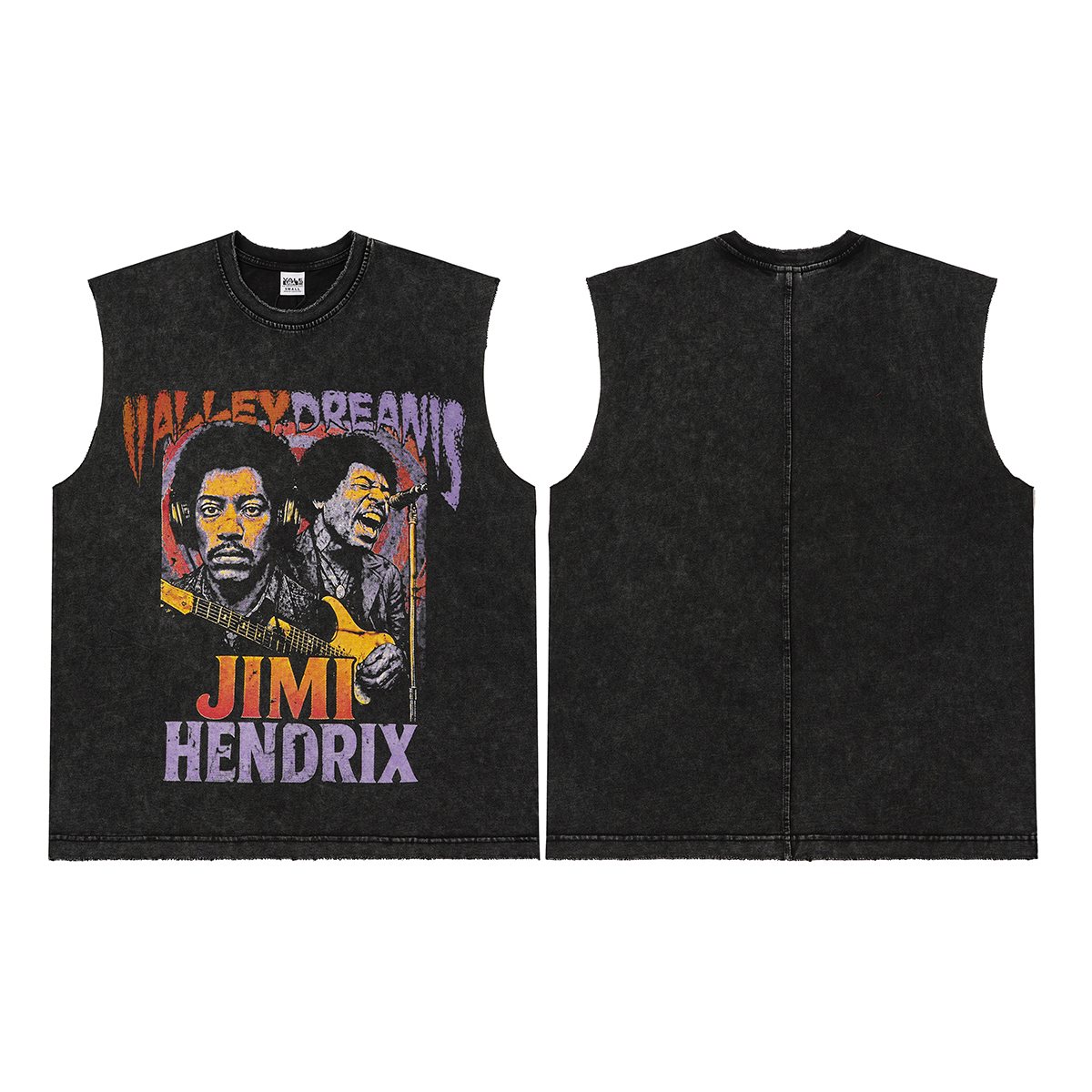VALLEY Jimi Hendrix Washed Sleeveless T-Shirt
