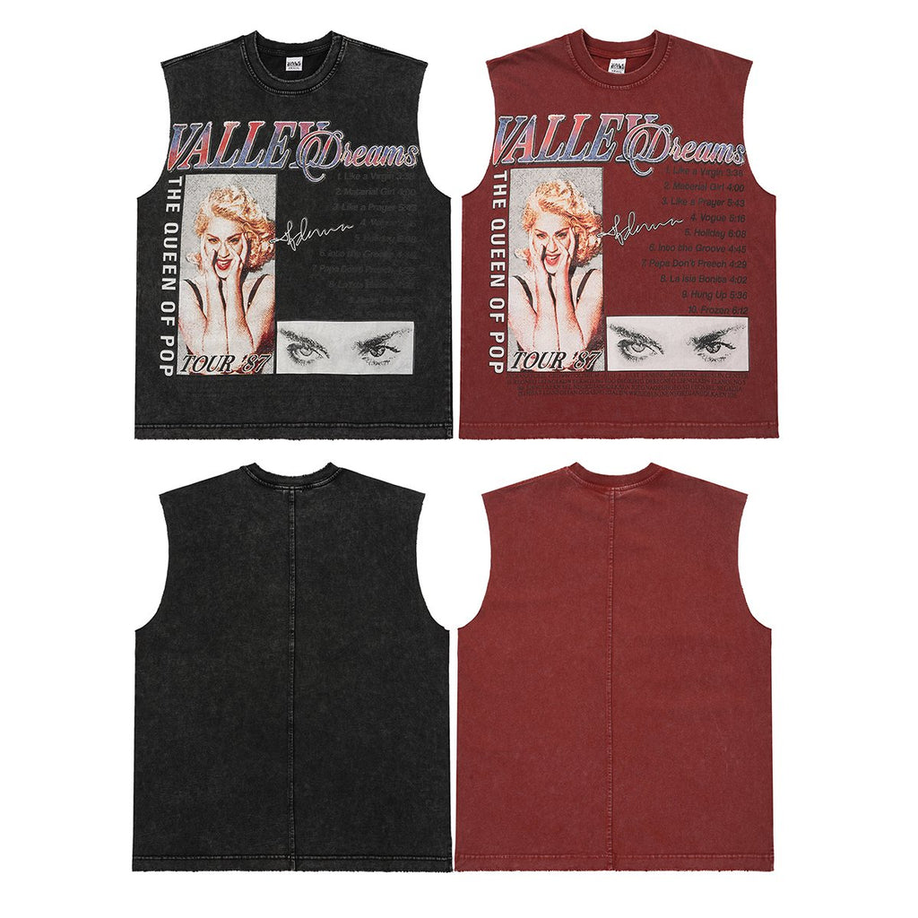 VALLEY Dreams Graphic Sleeveless T-Shirt